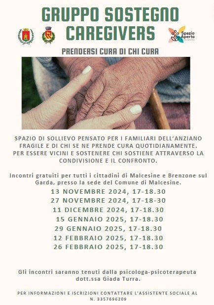 GRUPPI DI SUPPORTO DEDICATI AI CAREGIVER